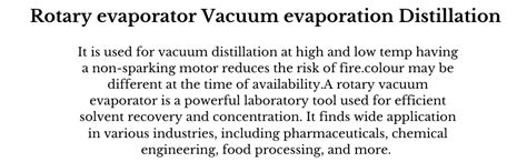 AjantaExports Rotary evaporator Vacuum evaporation Distillation Solvent ...