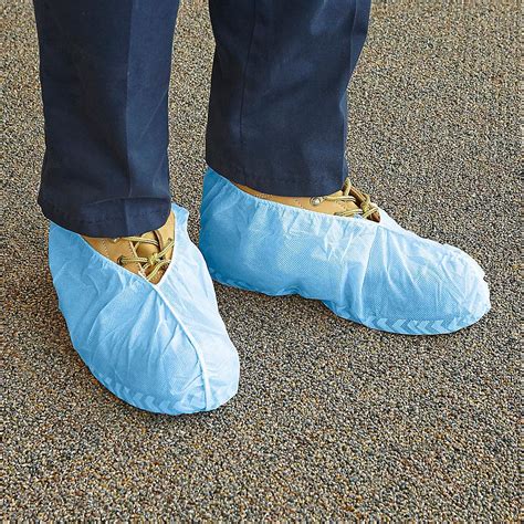 Uline Standard Shoe Covers - Size 6-11, Blue S-7873BLU - ULINE