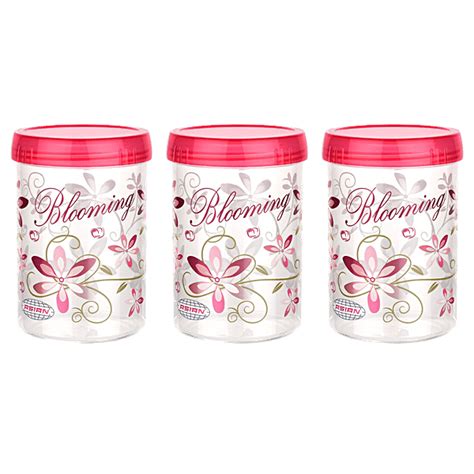 Buy Asian Airtight Turn & Lock Jar with Spoon - Assorted Colour ...