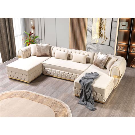 Roman Sectional Sofa With Comfort – Indian Nest