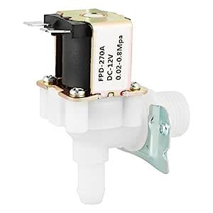 Electric Solenoid Valve, Normally Closed N/C Water Inlet Switch DC 12V ...
