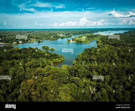 Houston texas aerial drone view hi-res stock photography and images - Alamy