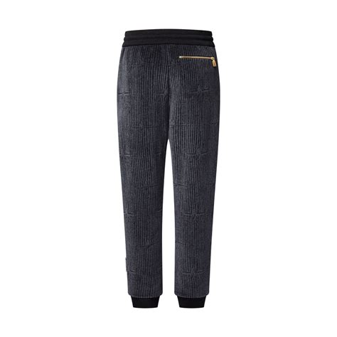 LV x Park Seo-Bo Cotton Velvet Trackpants - Ready-to-Wear | Louis ...