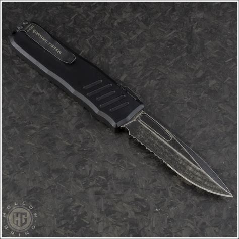 Guardian Tactical Recon-035 S/E Automatic OTF D/A Knife (3.25in Dark ...