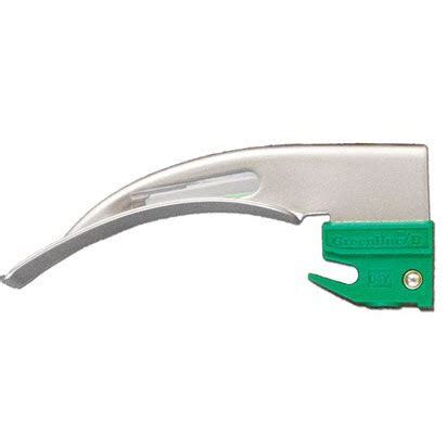 Curaplex® Select Greenline/D Fiber Optic Laryngoscope Blades, Miller ...