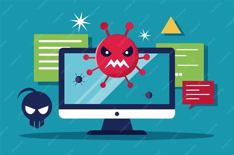 Image result for Computer Virus Character