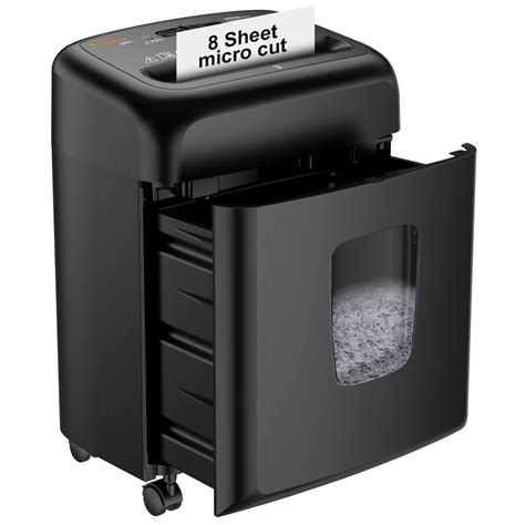Bonsaii 8 Sheet High Security Micro Cut Paper Shredder 4 | Desertcart INDIA
