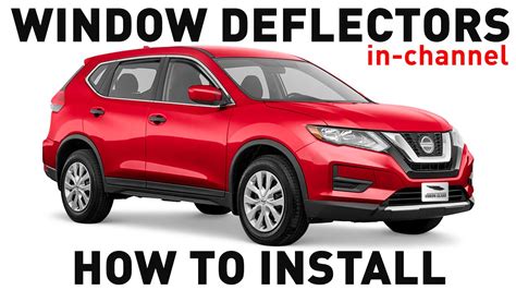 Image result for How to Install WeatherTech Side Window Guards