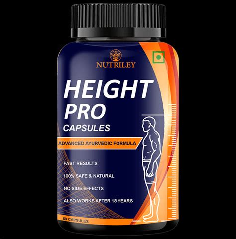 Buy Nutriley Height Pro Capsule Online | Classic Derma