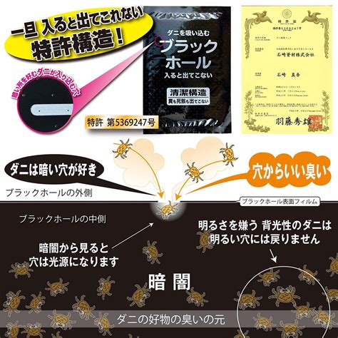 Buy Black Hole Dust Mite Trap Pack (10 Pieces ), Dust Mite Removal ...