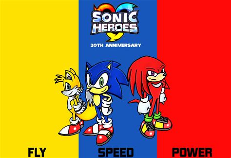 Happy 20th Anniversary to Sonic Heroes! : r/SonicTheHedgehog