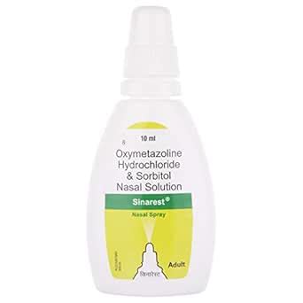 Sinarest - Bottle of 10 ml Nasal Spray : Amazon.in: Health & Personal Care