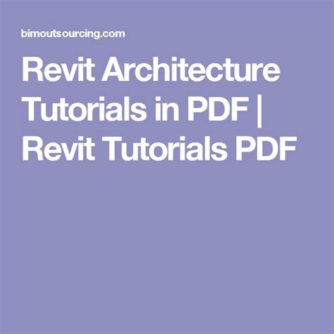 Image result for Revit Structure Tutorial PDF