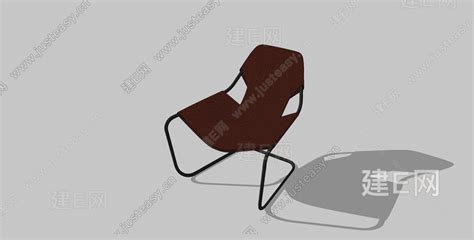 SketchUp自学室内单椅坐凳模型vol042 - SketchUp自学