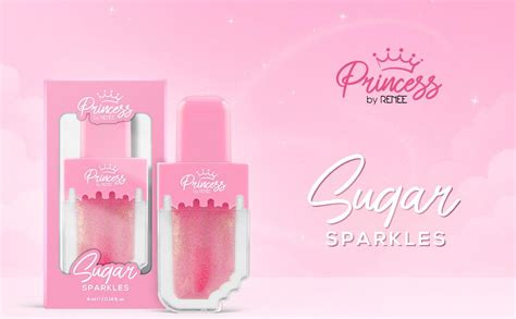 Princess By RENEE Sugar Sparkles Colour Changing Lip Gloss, 4 Ml