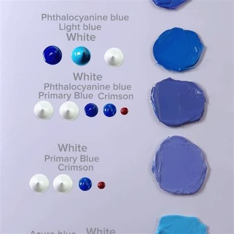 Image result for Blue Color Mixing