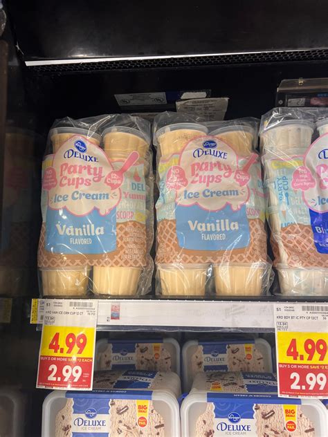 Kroger Ice Cream Cups as low as $2.99! - Kroger Krazy