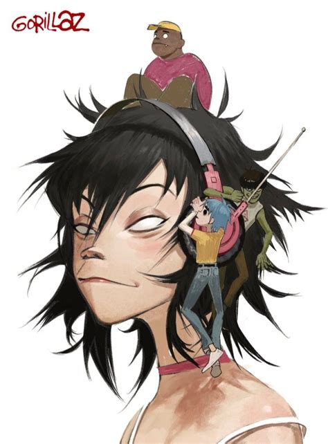 Pin by Anna.Lewis on POSTERS WALL🎀 | Gorillaz art style, Gorillaz art ...