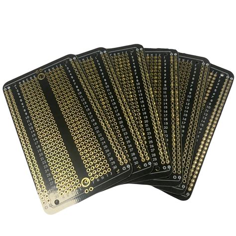 USRJXY 6Pcs Solderable Breadboard PCB 2.05x3.5 Gold India | Ubuy
