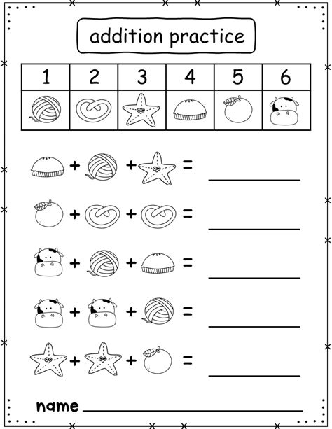 Image result for Addition Practice Worksheets