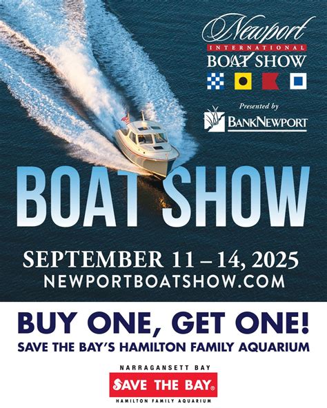 The countdown is on! The 2025 Newport International Boat Show starts ...