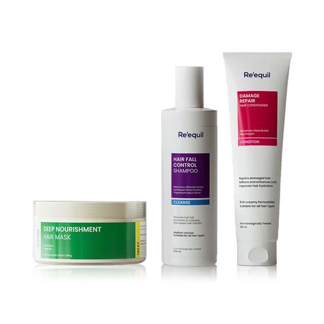 Buy Re’equil Nourished Hair Essentials Combo - Mask + Shampoo ...