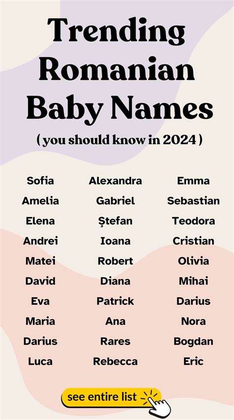 55+ Enchanting Romanian Names Steeped in Folklore | Romanian names ...
