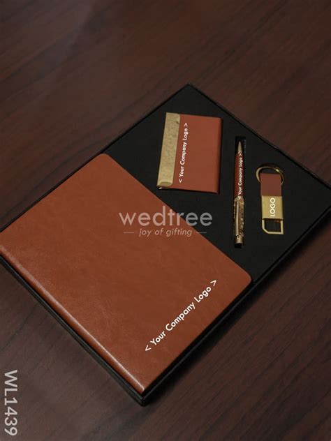 Corporate Gift - Employee Joining Gift - Brown -WL1439 – Wedtree