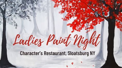 Sip & Paint at Characters Bar and Restaurant, Character's Bar and ...