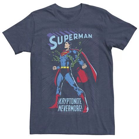 Men's DC Comics Superman In Chains Vintage Poster Graphic Tee