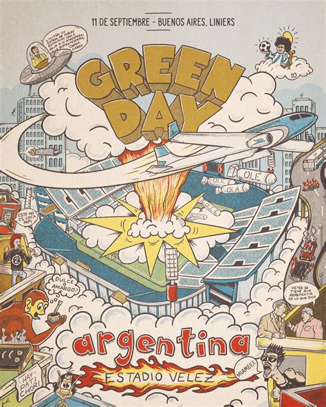 Dookie Argento - Green Day Poster on Behance