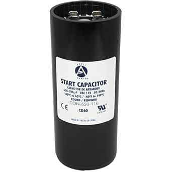 Appli Parts Motor Start Capacitor 650-780 Mfd (microfarads) uF 110-125 ...