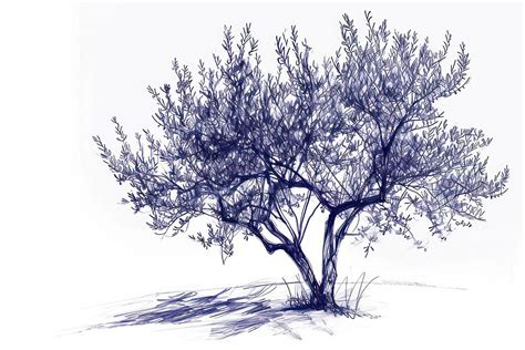 Image result for How to Draw a Realistic Spring Tree