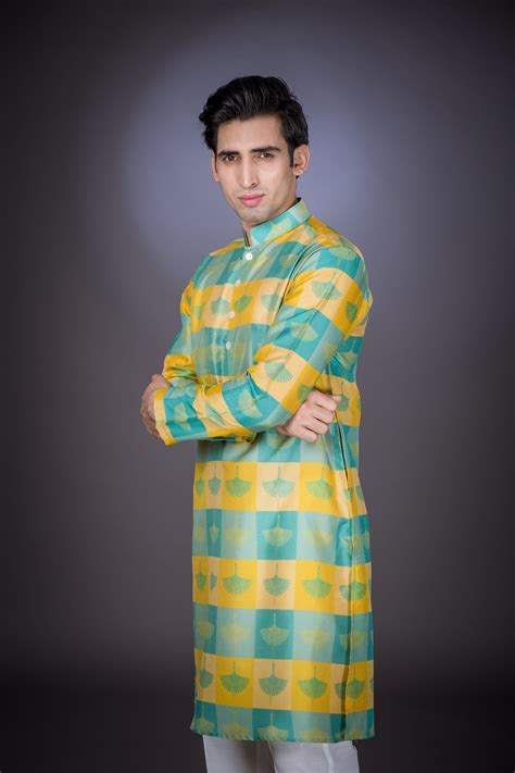 Flight of Joy - Silk Kurta