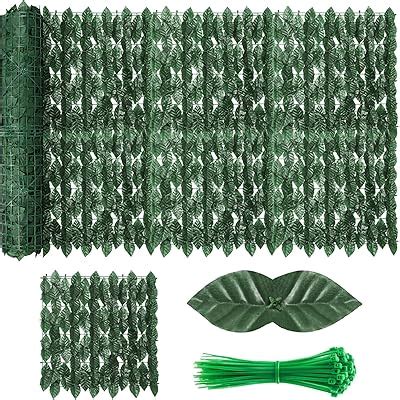 QIAOKAIYAN 120x40 Inch Artificial Ivy Privacy Fence Screen, India | Ubuy
