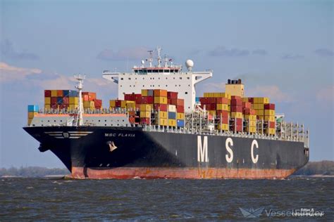 MSC FLAVIA, Container Ship - Details and current position - IMO 9467433 ...