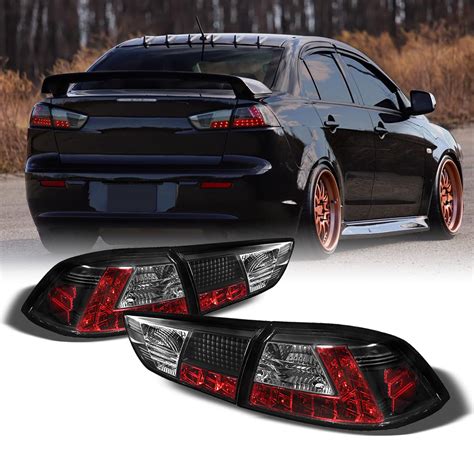 Buy AKKON - For Mitsubishi Lancer Evolution EVO X CZ4A 4B11T JDM Black ...