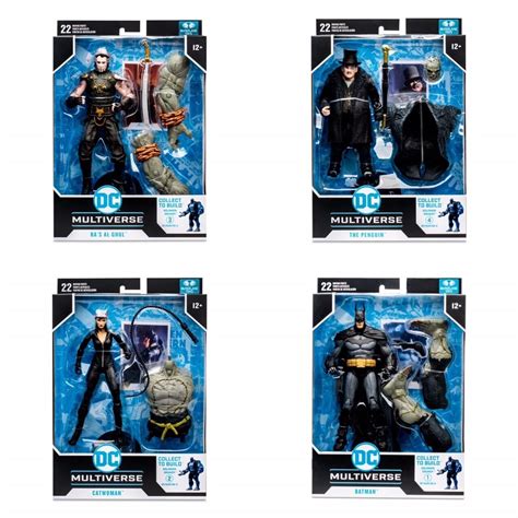 McFarlane Toys - Arkham City DC Multiverse SET OF 4 Action Figures ...
