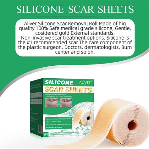 Buy Silicone Scar Removal Tape, Scar Removal Professional Medical Grade ...