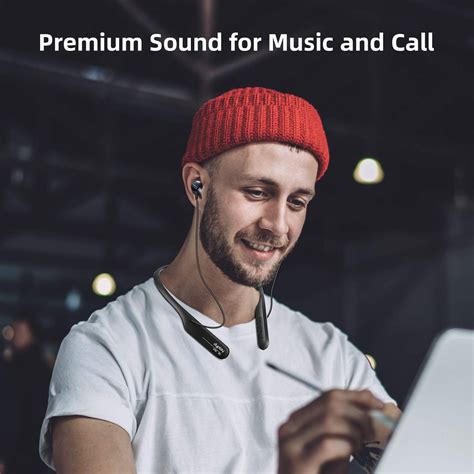 Buy Neckband Headphone Bluetooth Wireless Active Noise Cancelling ...