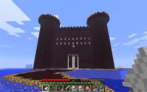 Image result for Minecraft Nether Brick Castle