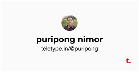 puripong nimor — Teletype