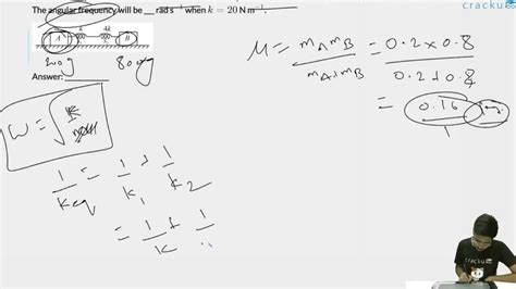 [Video] In the reported figure, two bodies A and B of masses 200 g and ...
