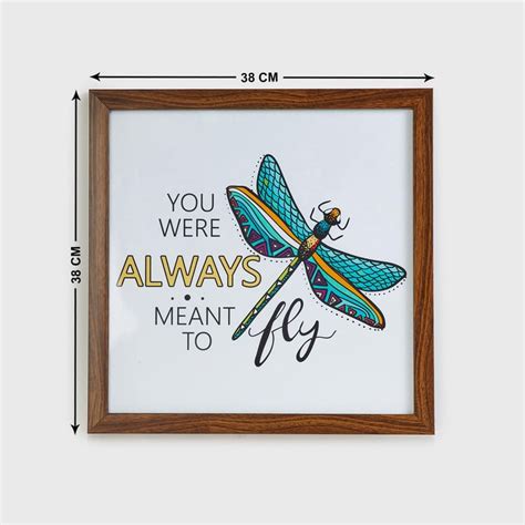 Buy Corsica Dragonfly Glass Picture Frame - 33x33cm from Corsica by ...