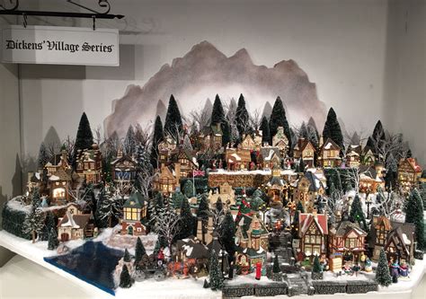 Dickens | Showcase Displays | Christmas village display, Christmas town ...