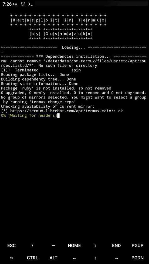 Metasploit Android 的图像结果