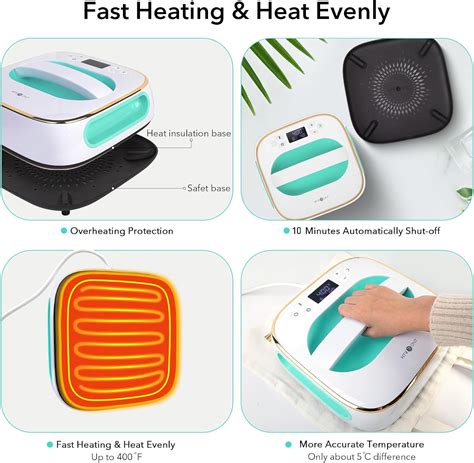 HTVRONT Heat Press Machine for T-Shirts, Portable India | Ubuy