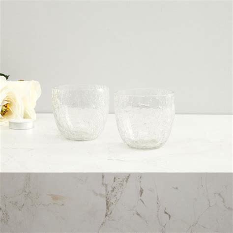 Buy Bleam Set of 2 Glass Votive Holders from Home Centre at just INR 179.0