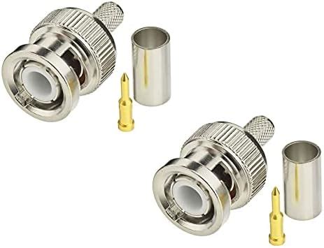 Buy BNC Male to RCA Plug Cable Wire AV TV Video Camera Adapter ...