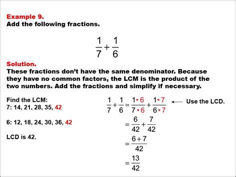 Addition of Fraction Method 的图像结果